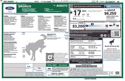 2024 Ford Bronco Wildtrak