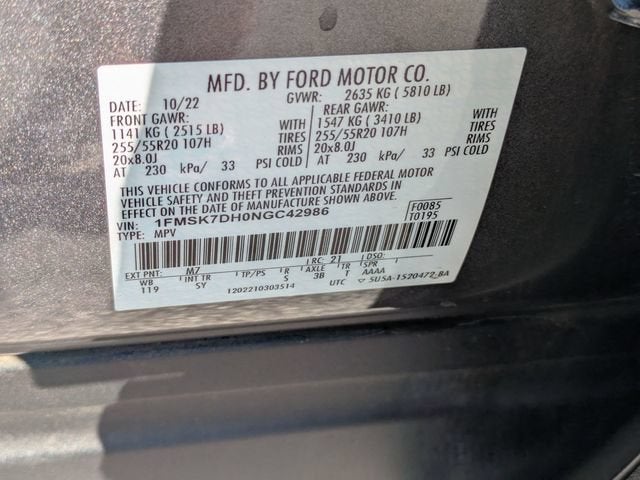 2022 Ford Explorer XLT