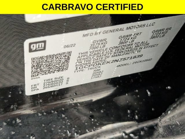 2022 Chevrolet Silverado 1500 LT