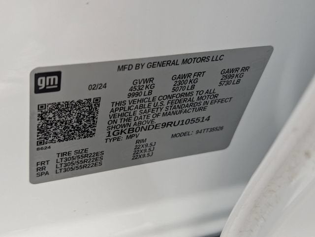 2024 GMC HUMMER EV SUV 2X