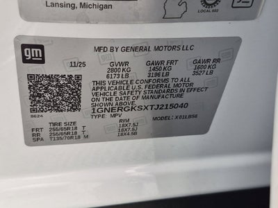 2026 Chevrolet Traverse LT