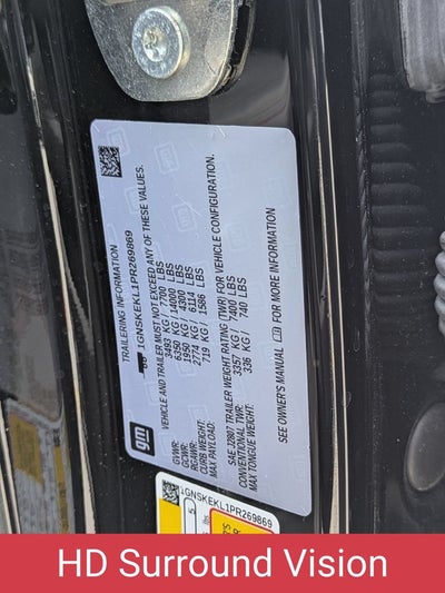 2023 Chevrolet Suburban RST