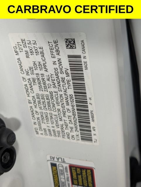 2022 Honda CR-V AWD EX-L