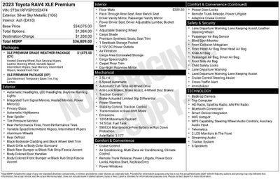 2023 Toyota RAV4 XLE Premium