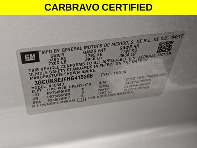 2017 Chevrolet Silverado 1500 LTZ