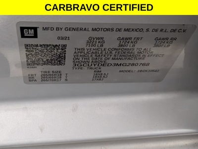 2021 Chevrolet Silverado 1500 LT