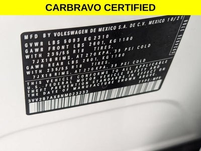 2022 Volkswagen Tiguan 2.0T SE