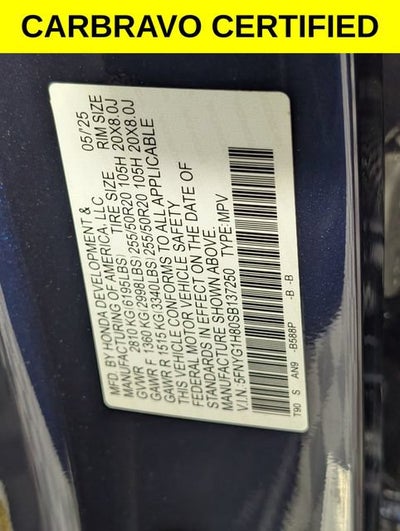 2025 Honda Pilot Elite