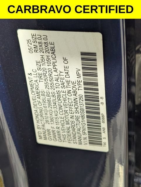 2025 Honda Pilot Elite