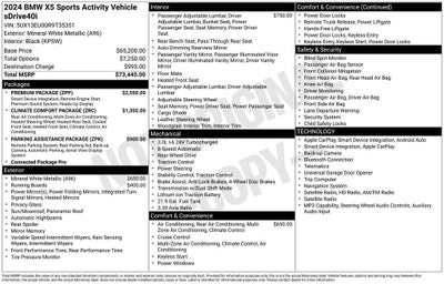 2024 BMW X5 sDrive40i