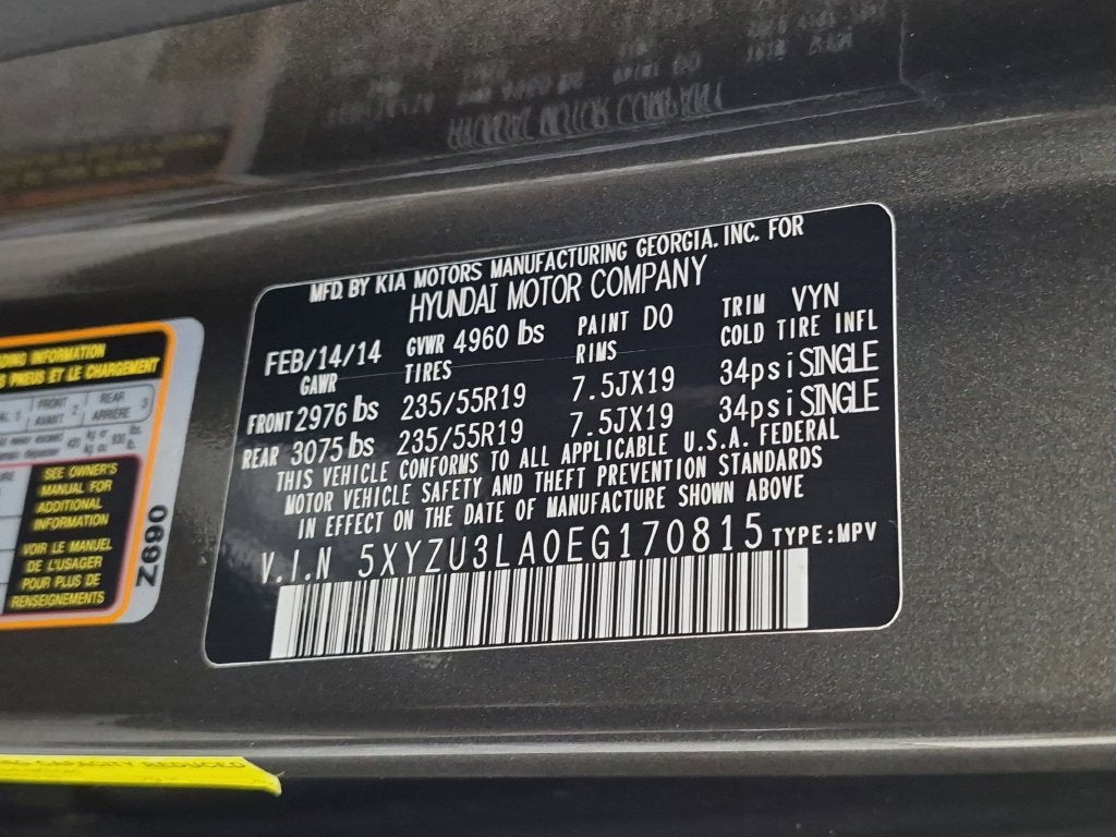 2014 Hyundai Santa Fe Sport 2.0L Turbo