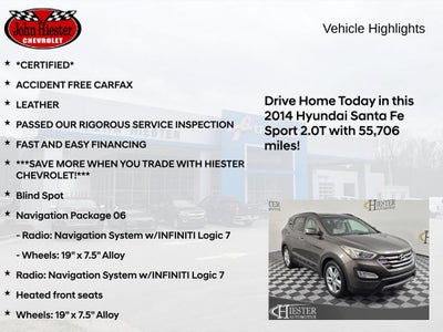 2014 Hyundai Santa Fe Sport 2.0L Turbo
