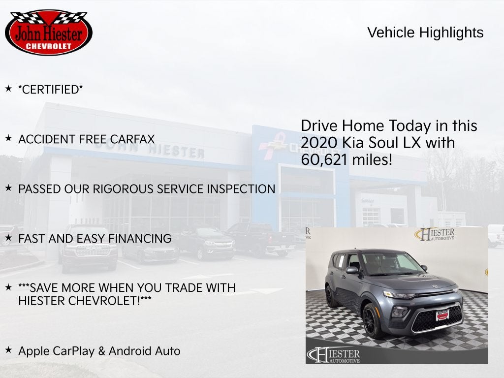 2020 Kia Soul LX