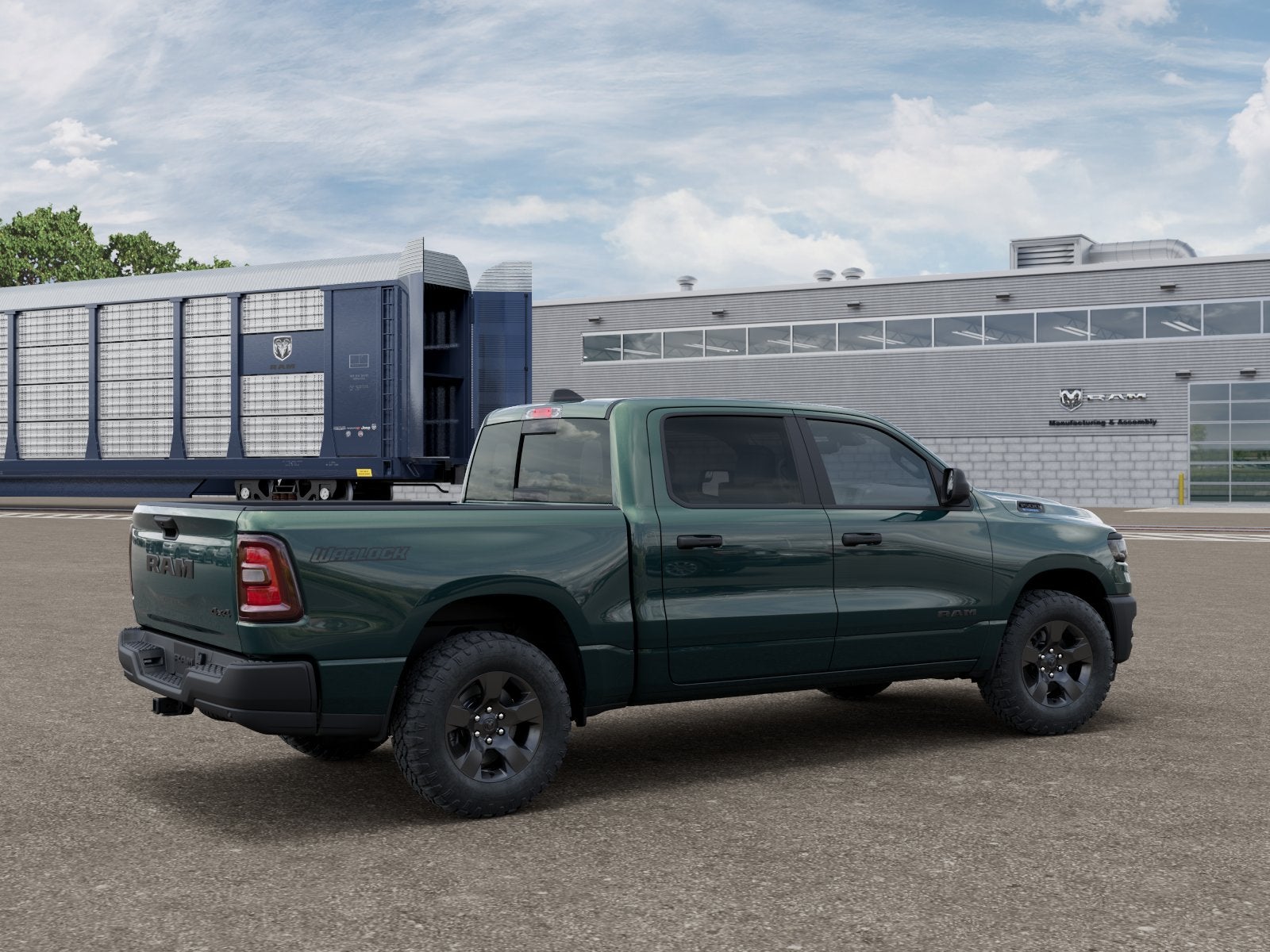 2027 RAM 1500 RAM 1500 WARLOCK CREW CAB 4X4 5'7' BOX