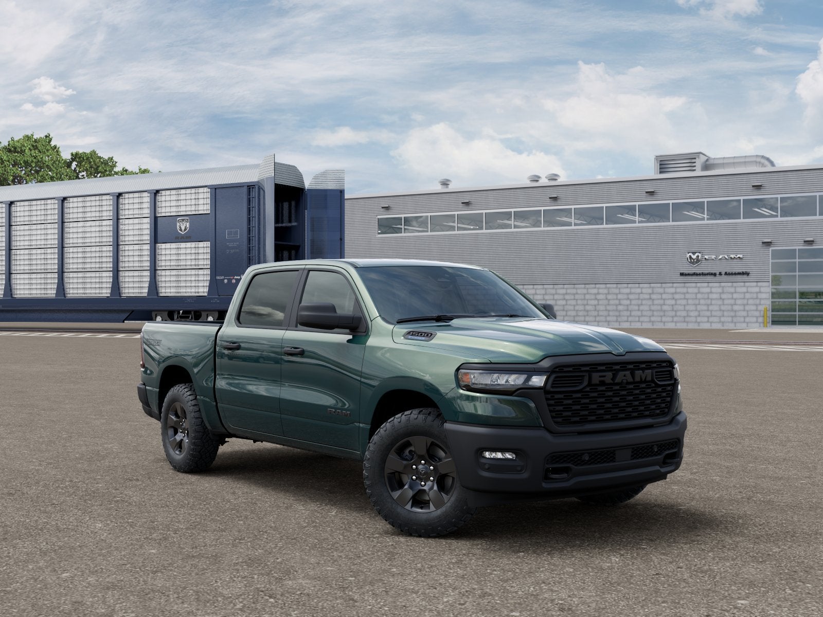 2027 RAM 1500 RAM 1500 WARLOCK CREW CAB 4X4 5'7' BOX