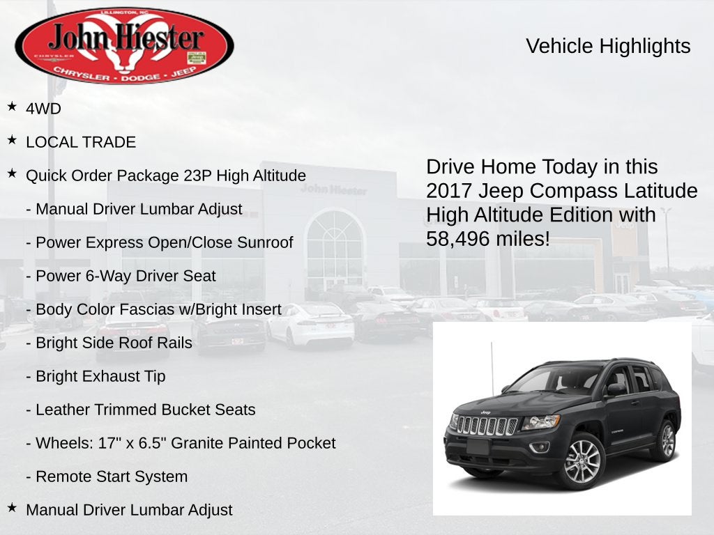 2017 Jeep Compass Latitude
