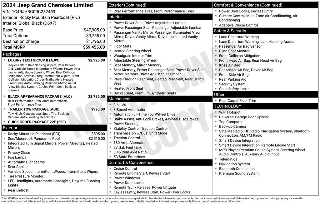2024 Jeep Grand Cherokee Limited