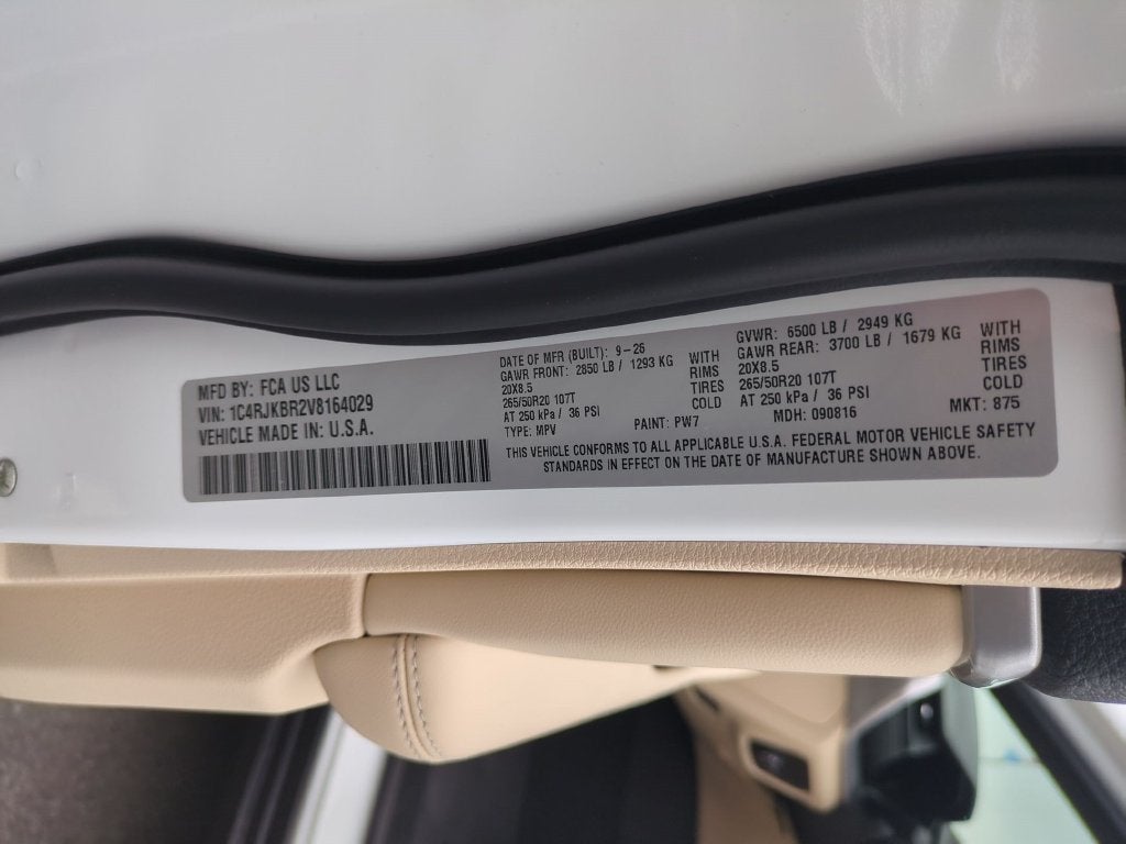 2027 Jeep Grand Cherokee L Limited
