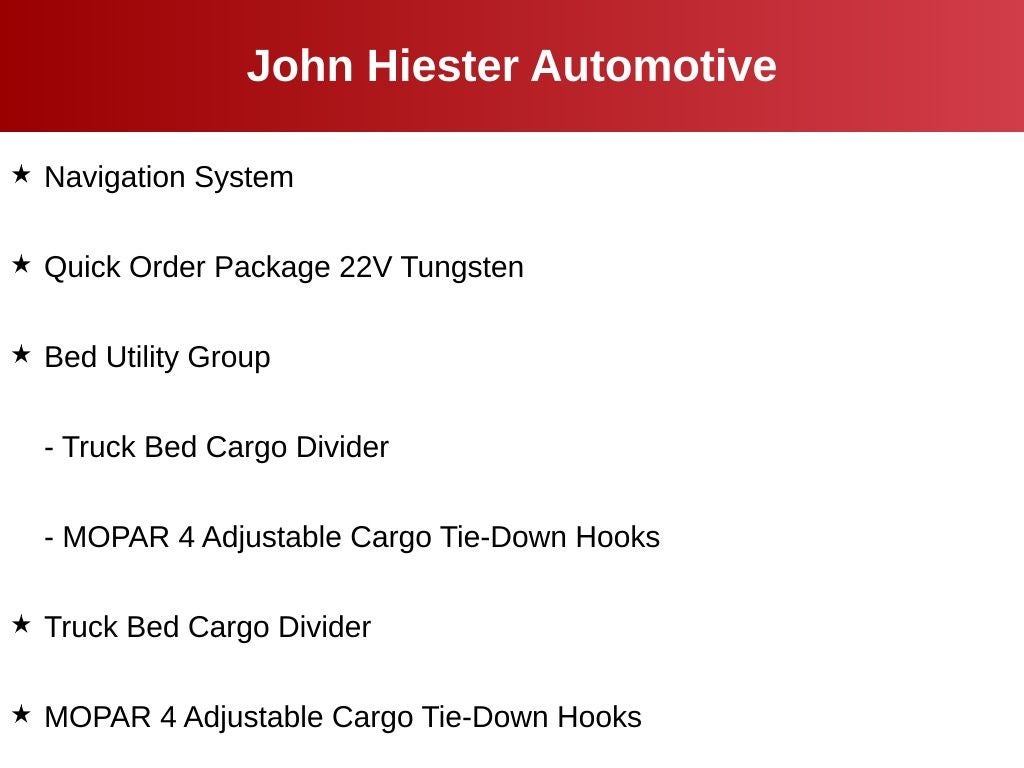 2025 RAM 1500 Tungsten