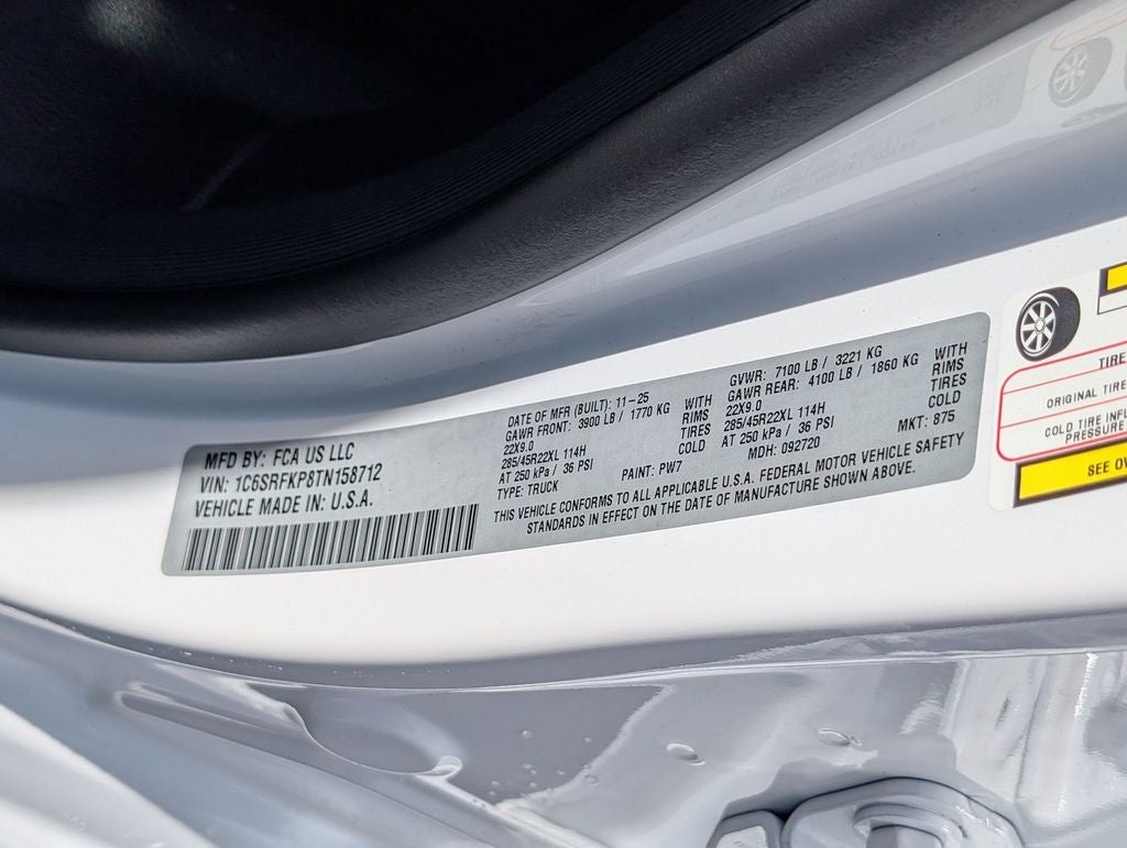 2026 RAM 1500 Tungsten