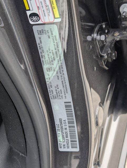 2025 RAM 1500 RHO