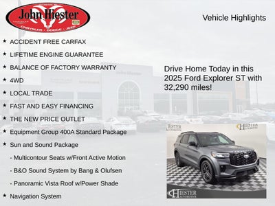 2025 Ford Explorer ST