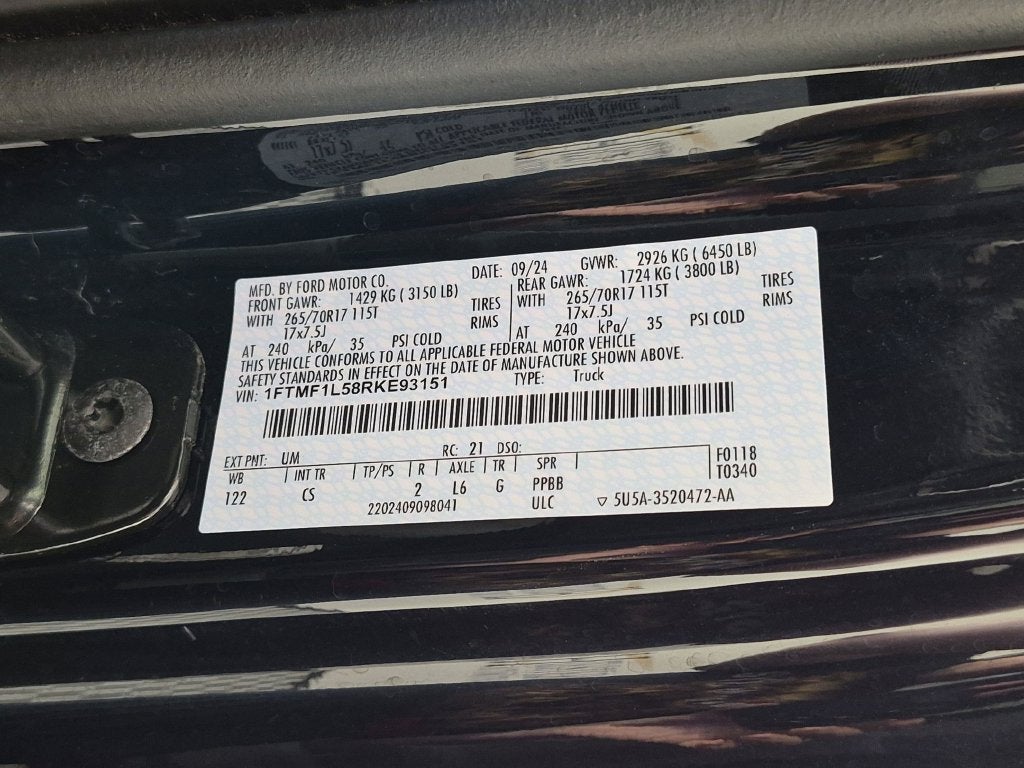 2024 Ford F-150 XL