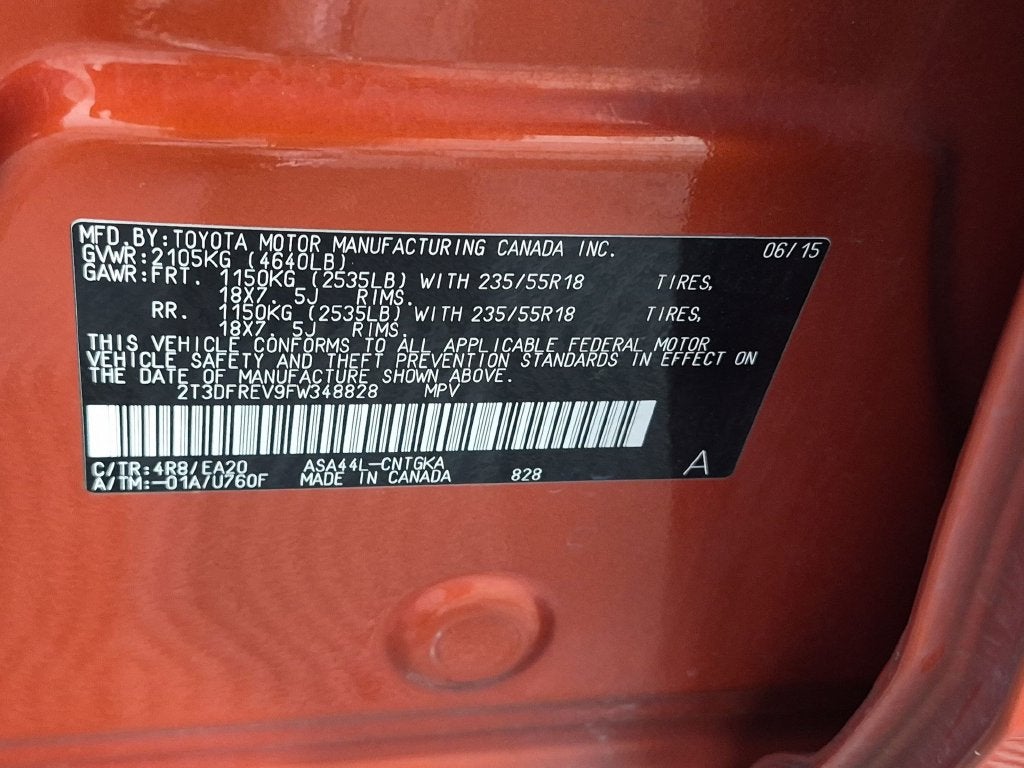 2015 Toyota RAV4 Limited