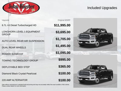 2020 RAM 3500 Laramie Longhorn