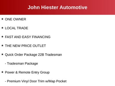 2019 RAM 1500 Classic Tradesman