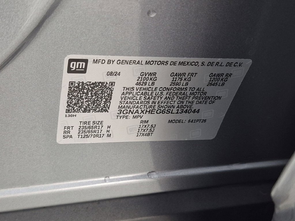 2025 Chevrolet Equinox LT