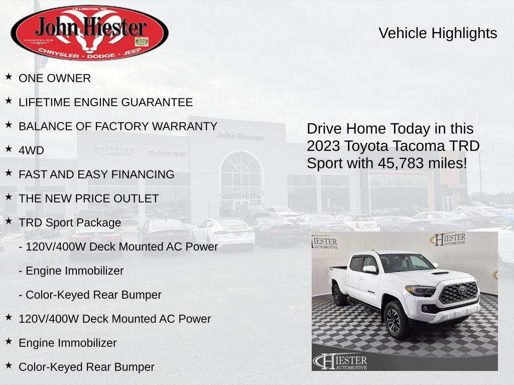 2023 Toyota Tacoma TRD Sport V6
