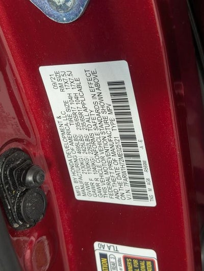 2021 Honda CR-V Special Edition