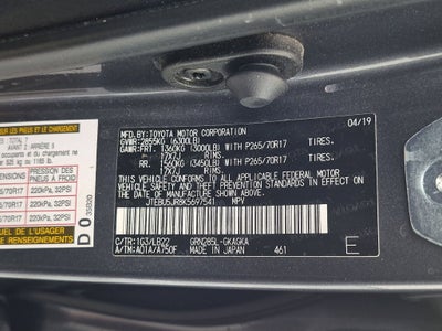 2019 Toyota 4Runner SR5 Premium