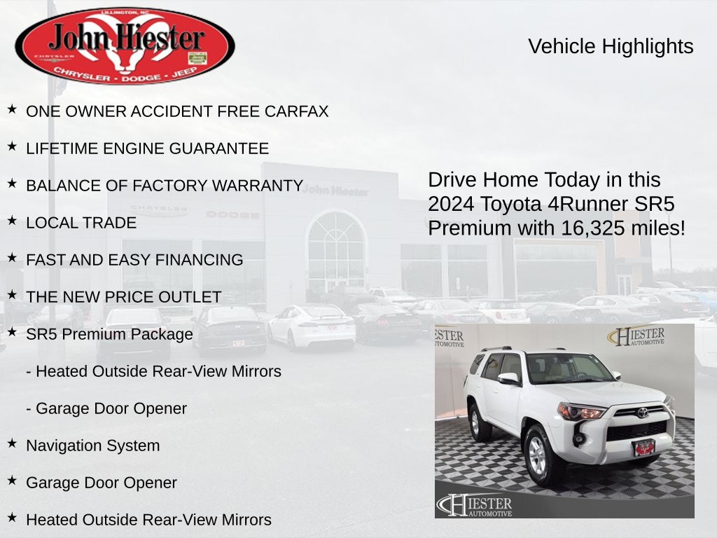 2024 Toyota 4Runner SR5 Premium