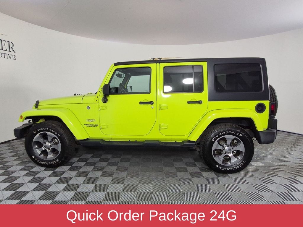 2016 Jeep Wrangler Unlimited Sahara