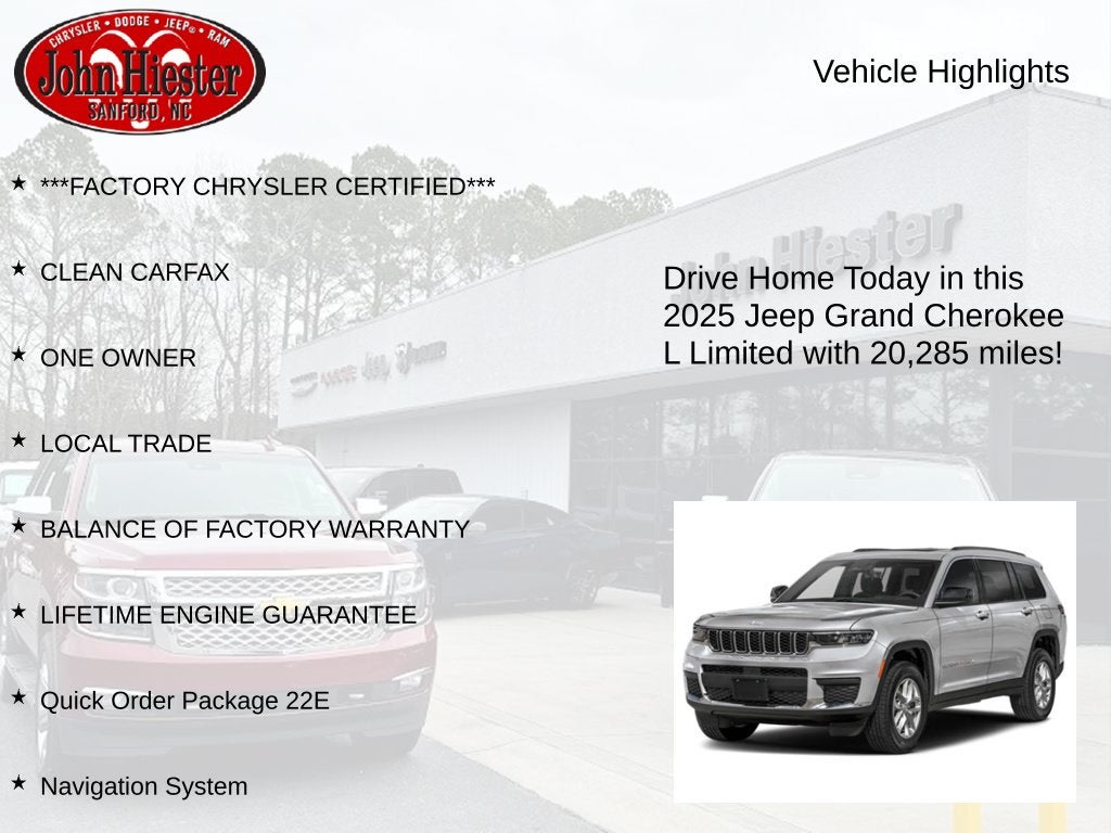 2025 Jeep Grand Cherokee L Limited