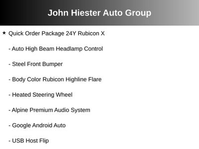 2025 Jeep Gladiator Rubicon