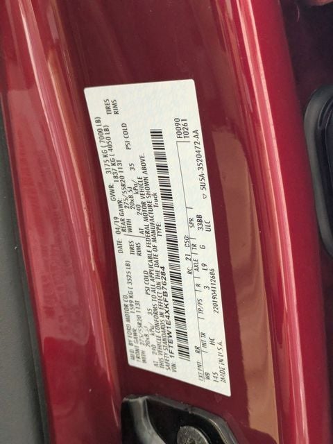 2019 Ford F-150 Lariat