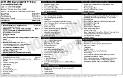 2024 GMC Sierra 2500HD AT4