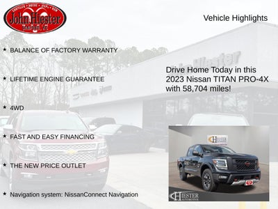 2023 Nissan Titan PRO-4X