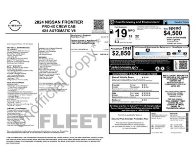 2024 Nissan Frontier PRO-4X