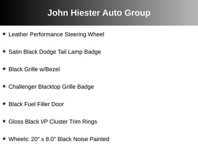 2023 Dodge Challenger SXT