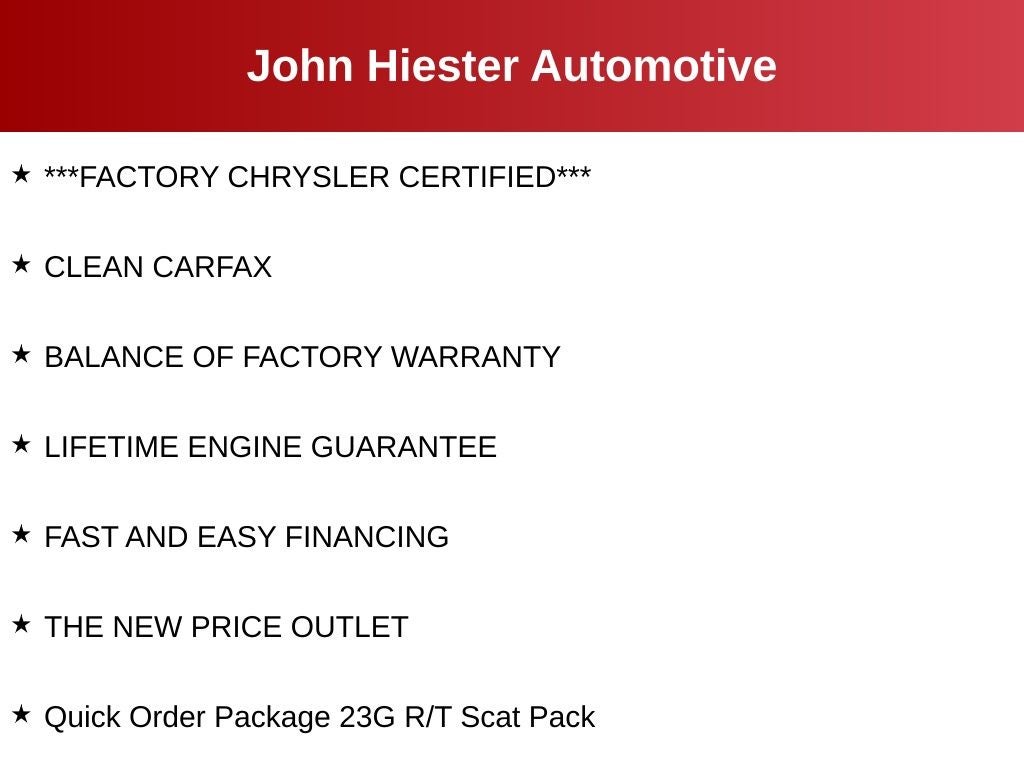 2022 Dodge Challenger R/T Scat Pack
