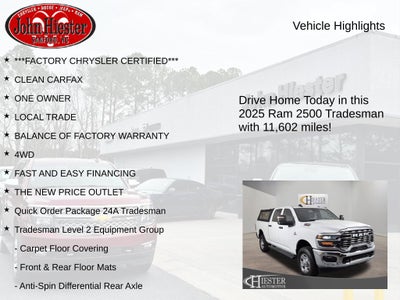 2025 RAM 2500 Tradesman