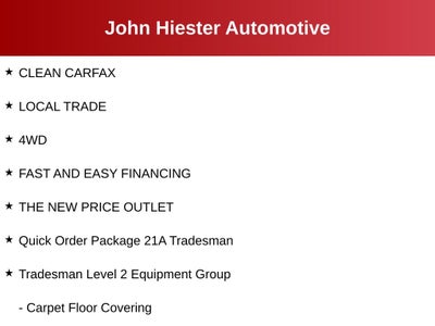 2021 RAM 3500 Tradesman