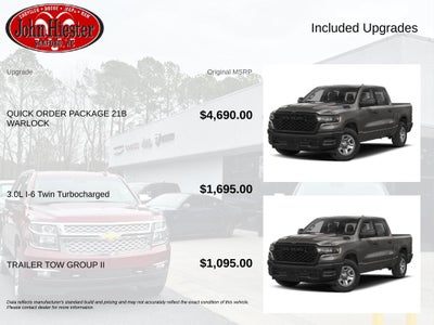 2026 RAM 1500 Warlock