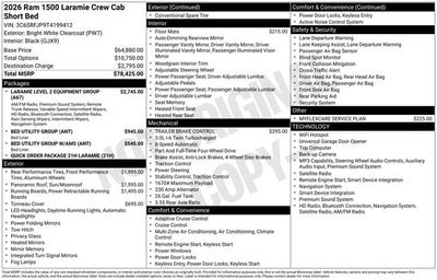 2026 RAM 1500 Laramie
