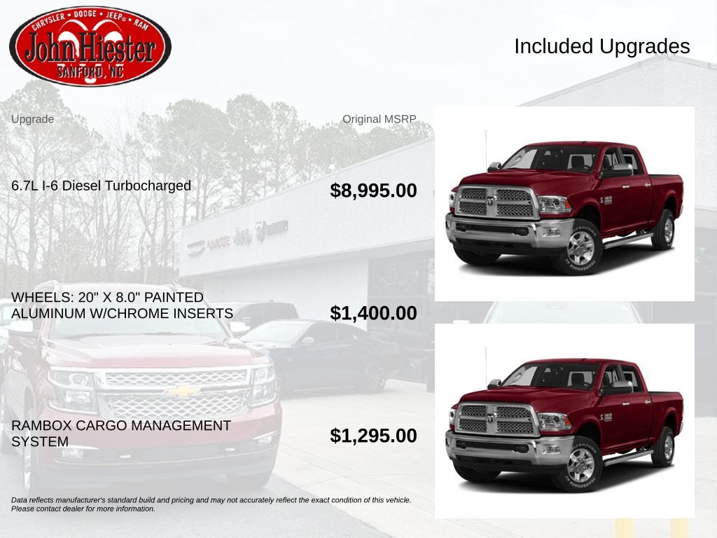 2016 RAM 2500 Laramie