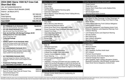 2024 GMC Sierra 1500 SLT